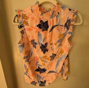 Floral Sleeveless Top